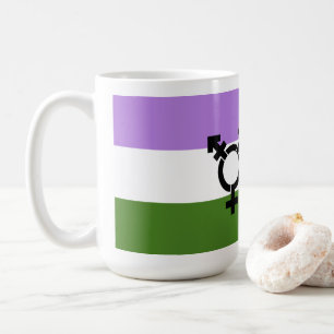 Queer - Gender Queer Stolz Kaffeetasse