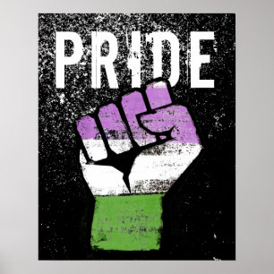 Queer / Genderqueer Stolzfaust Poster