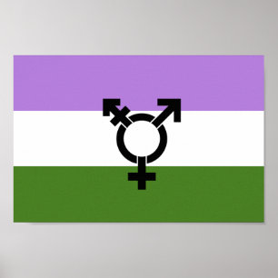 Queer - Geschlecht Queer Pride Poster