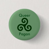 Queer Heide Button (Vorderseite)