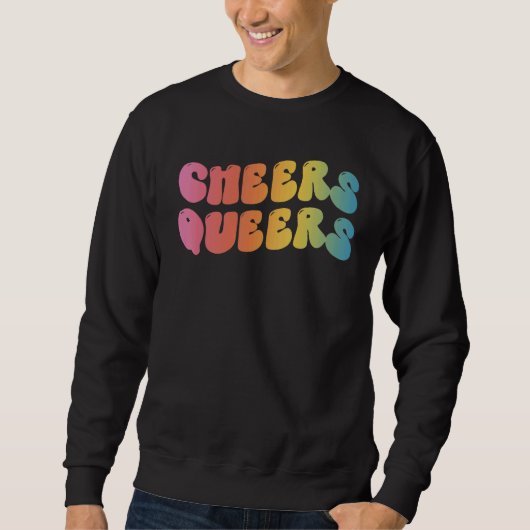 Queer Human Rights Bisexual Pride Ally Transgender Sweatshirt (Vorderseite)