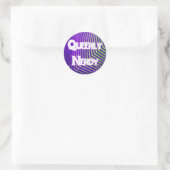Queer nerdige Aufkleber (Tasche)