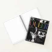 Queer Pride LGBTQ+ Moderne Brutalismus Notizblock (Innenseite)