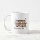 Queer Reads Cozy Feels – LGBTQ Pride Lesestil Kaffeetasse (Links)