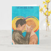 Queer Saints: Naomi & Ruth Greeting Cards Karte (Gelbe Blume)