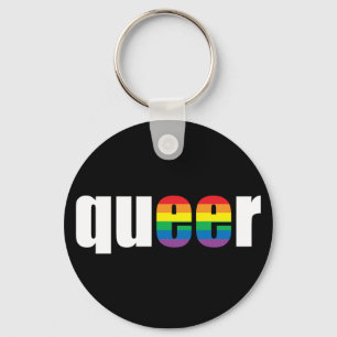 Queer Stolz Blck Schlüsselanhänger