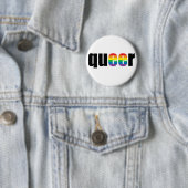 Queer Stolz Button (Beispiel)