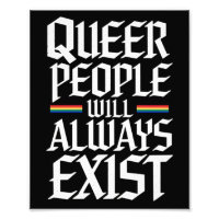 Queer Stolz Quee Menschen werden es immer geben