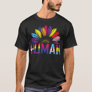 Queer Stolz soziale Bewegung Transgender Sunfl T-Shirt