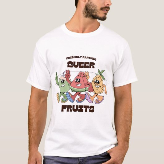 Queere Früchte T-Shirt (Vorderseite)