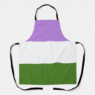 Queere Pride-Flagge Schürze