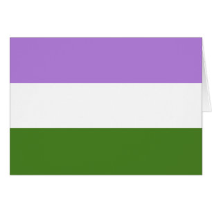 Queere Regenbogenflagge