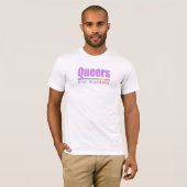 Queers for Kamala / Kamala Harris T-Shirt (Vorne ganz)