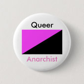 Quees anarchistisches Abzeichen / Button (Vorderseite)