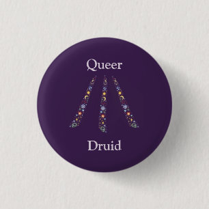 Quees Druide-Abzeichen/ Button