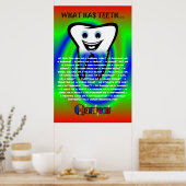 Quefoki Teeth 2 Poster (Küche)
