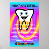 Quefoki Teeth Value Poster Paper (Matte) (Vorne)