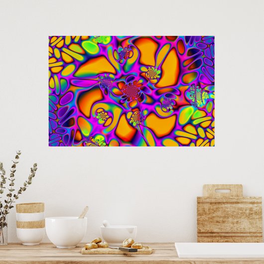 "Quelle der Inspiration" Poster (Küche)