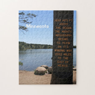 Quelle des Fluss Mississipi Puzzle