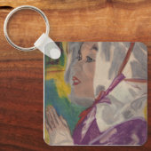 QUELLE DES STÄRKEN Schlüsselanhängers Schlüsselanhänger (Vorderseite)