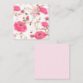 Quelle Quadratische Visitenkarte (Vorne/Hinten)