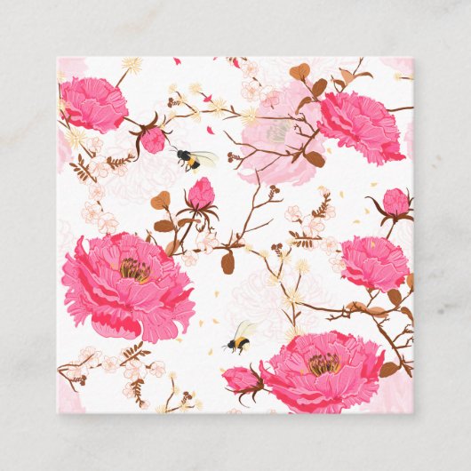 Quelle Quadratische Visitenkarte (Vorderseite)