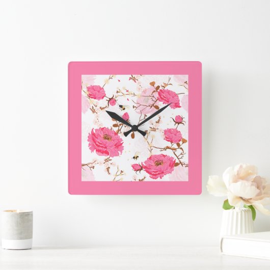 Quelle Quadratische Wanduhr (Zuhause)