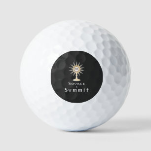 Quelle und Gipfel: Heiliger Eucharist Golfball