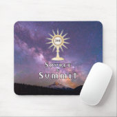 Quelle und Gipfel: Heiliger Eucharist Mousepad (Mit Mouse)