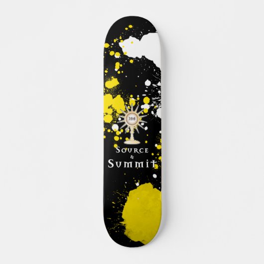 Quelle und Gipfel: Heiliger Eucharist Skateboard (Vorne)