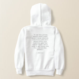 Quelle und Gipfel: Zitat des Heiligen Eucharisten Hoodie