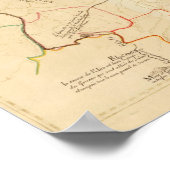 Quellen deutscher Flüsse Poster (Ecke)