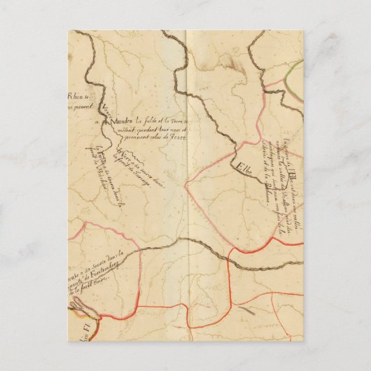 Quellen deutscher Flüsse Postkarte (Vorderseite)