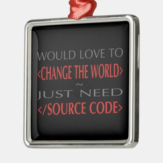 Quellencode Silbernes Ornament (Links)