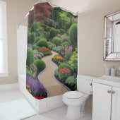 Quelllandschaft Duschvorhang (Beispiel)