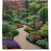 Quelllandschaft Duschvorhang (Vorderseite)