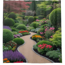 Quelllandschaft Duschvorhang