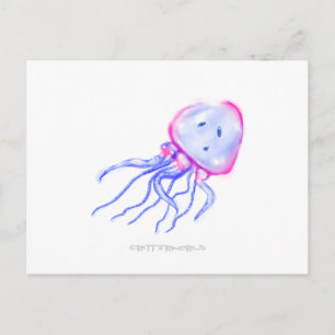 Quellyfish Critter Postkarte