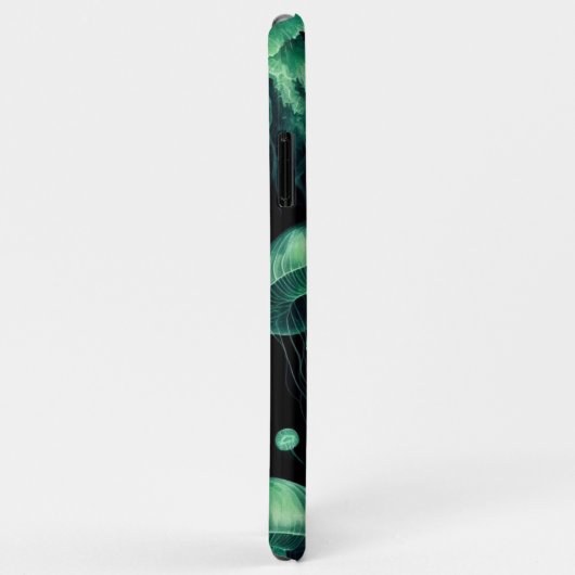 Quellyfish Glow Case-Mate iPhone Hülle (Hinten/Rechts)