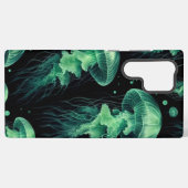 Quellyfish Glow Samsung Galaxy Hülle (Rückseite (Horizontal))