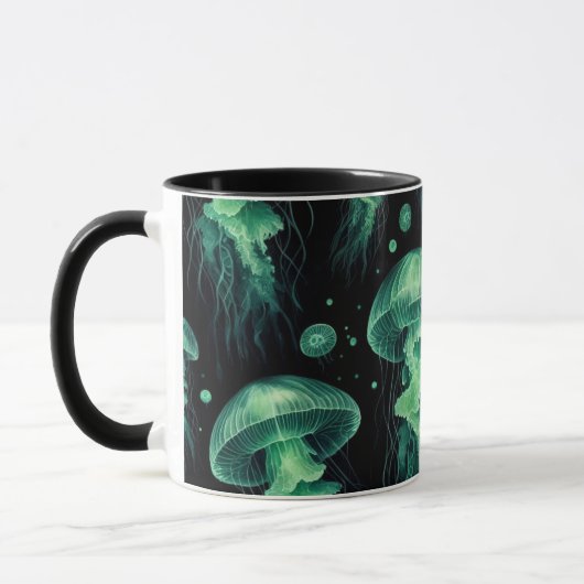 Quellyfish Glow Tasse (Links)