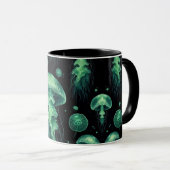 Quellyfish Glow Tasse (VorderseiteRechts)