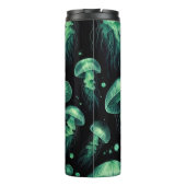 Quellyfish Glow Thermosbecher (Rückseite)