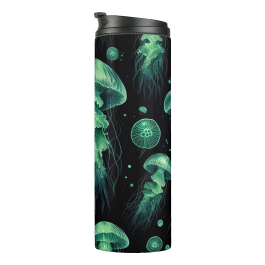 Quellyfish Glow Thermosbecher (Nach rechts gedreht)