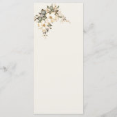 Quenceanera Magnolia Menu Menükarte (Rückseite)