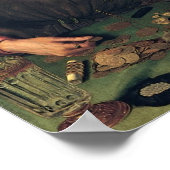 Quentin Massys - Die Geldverleiher Poster (Ecke)