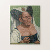 Quentin Massys, die hässliche Herzogin, Ca 1525 Puzzle (Vertikal)