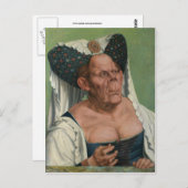 Quentin Massys, The Ugly Duchess, ca. 1525 Postkarte (Vorne/Hinten)