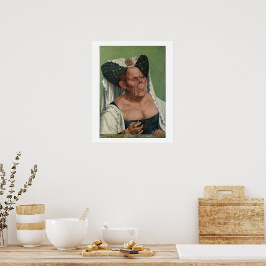 Quentin Massys, The Ugly Duchess, ca. Poster (Küche)