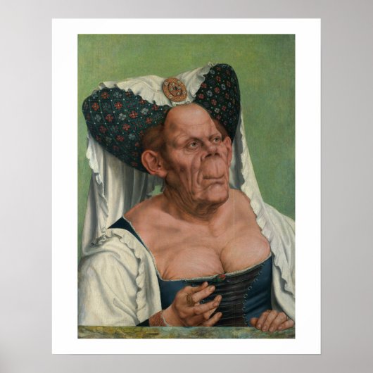 Quentin Massys, The Ugly Duchess, ca. Poster (Vorne)